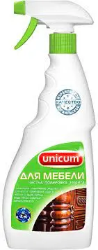 Чистящее средство: УНИКУМ 500мл для полировки мебели (триггер)