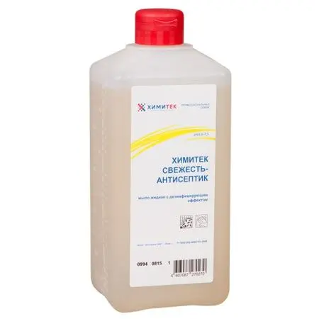 Химитек: Свежесть-антисептик 1л мыло жидкое