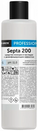 Pro-Brite: Септа 1л дезинфицирующее средство с моющим эффектом