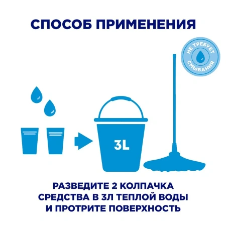 Чистящее средство: МИСТЕР МУСКУЛ 500мл для полов ПОСЛЕ ДОЖДЯ