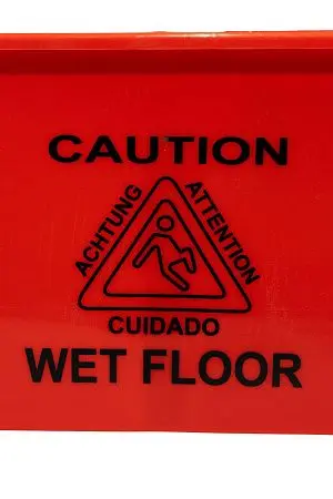 Фото №2 - Вик: Тележка 1х20 пластик с отжимом красная MRY