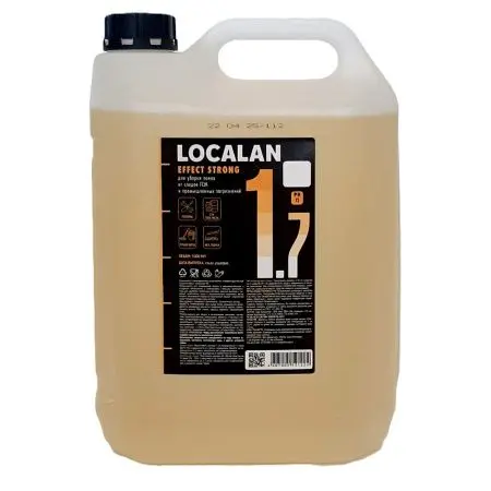 Localan: Effect Strong 1.7 5л для мытья полов от следов ГСМ и промышл. загрязн.