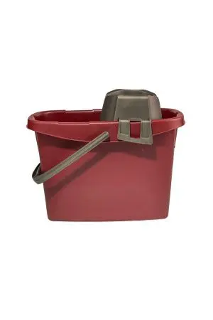 Хозяйственный инвентарь: Ведро с отжимом 13л пластик МОП прямоугольное