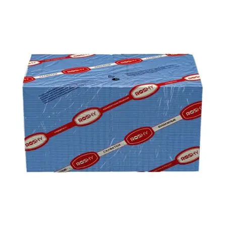 Бумажные салфетки: столовые 2сл 250листов 24х24 Сыктывкар ROSHY синие