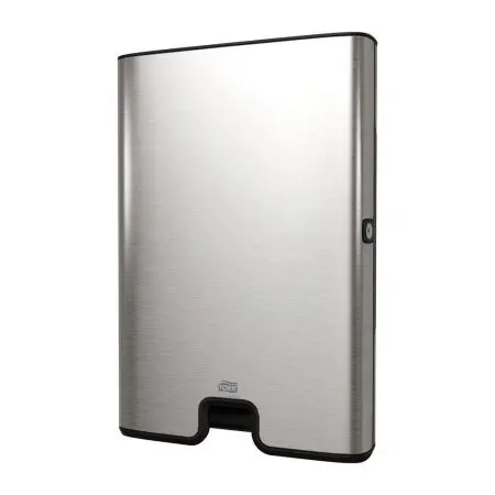 Tork: Диспенсер H2 Aluminium Multifold для полотенец в пачках металл
