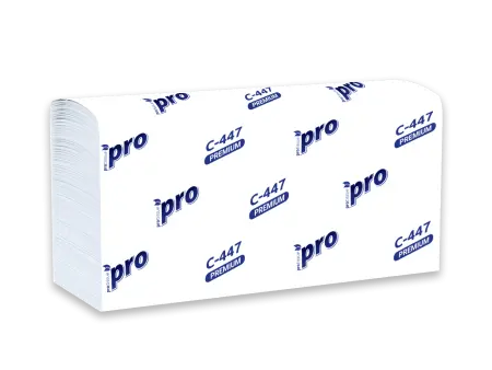 Вик: Полотенца бумажные W 2сл 150л 21,5х32см 100% целлюлоза белые PROtissue