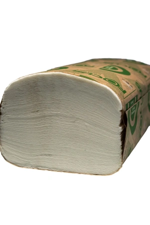 Хаят: Полотенца бумажные V 1сл 250л 23х23см ФОКУС ЭКО белые