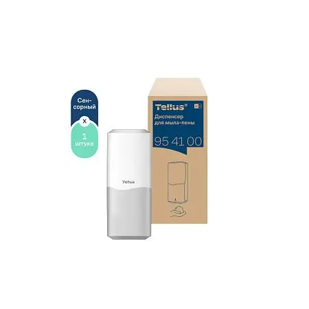 Фото №2 - ТОРК: Tellus Диспенсер SC4 для мыла-пены белый СЕНСОРНЫЙ