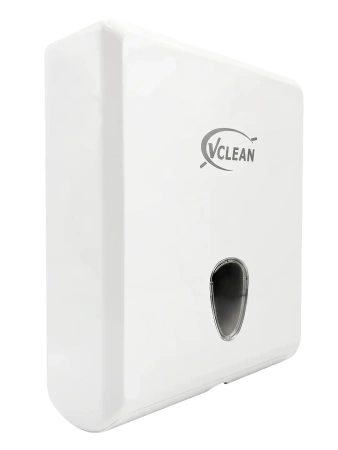 Диспенсеры: для полотенец Z Vclean пластик белый