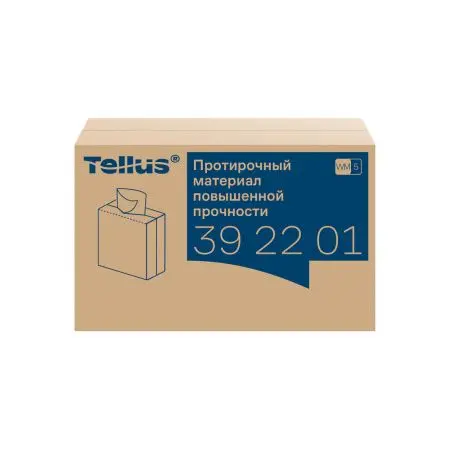 ТОРК: Tellus Материал протирочный нетканый WM5 Комфорт 1сл 100л 22,5х41см повышенной прочности белый