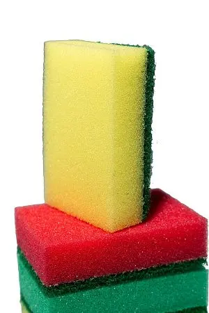 Фото №12 - Губки,скрабы: для посуды ПЯТЕРКА 8.5х5.5х2.5 /пач.=5 шт.