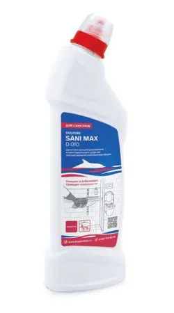 Dolphin: Сани-Макс 750мл щелочное средство для мытья и дезинфекции
