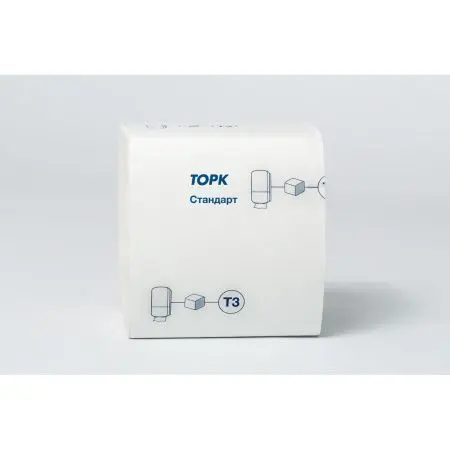 ТОРК: Бумага туалетная T3 Стандарт V 1сл 250л белая