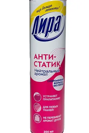Фото №6 - Антистатики(кондиционеры): ЛИРА 200см3 аэрозоль