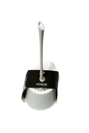 Хозяйственный инвентарь: Ерш унитазный с подставкой пластик(комплект) SVIP Vogue белый