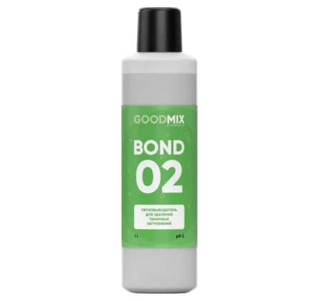 Vortex: GOODMIX BOND 02 1л пятновыводитель для удаления танинных загрязнений