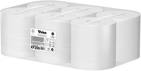 VEIRO: Полотенца бумажные ЦВ 2сл 180м/20 Comfort белые