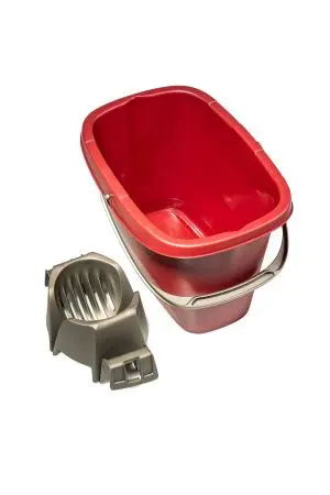 Хозяйственный инвентарь: Ведро с отжимом 13л пластик МОП прямоугольное