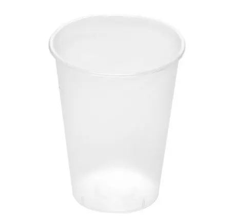 Одноразовая продукция: Стакан 375мл пластиковый прозрачный матовый Bubble Cup /пач.=25 шт.