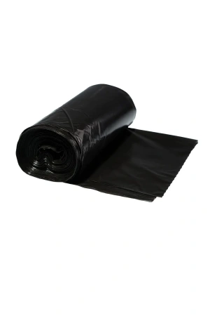 Мешки для мусора: 35л 50х70 ПВД 35мкм VCLEAN Ultra / Clear Line черные /рул.=20 шт.