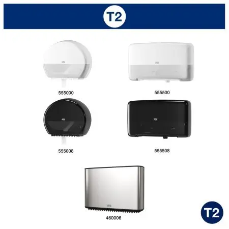 ТОРК: Бумага туалетная T2 Стандарт 1сл 200м/9,5 белая