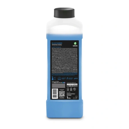Grass: Блэк Раббер 1л полироль чернитель шин