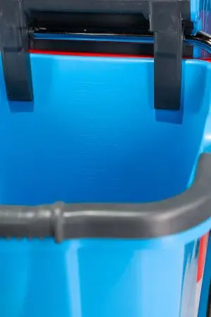 Вик: Тележка 2х25л металл хром+ отжим + дополнительная корзина