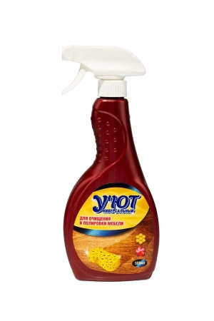 Чистящее средство: УЮТ эмульсия 500мл СПРЕЙ д/очищен. и полировки мебели