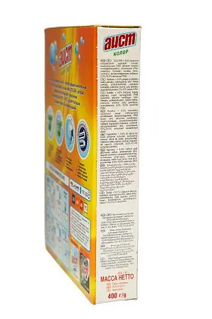 Фото №6 - СМС: Аист-Колор 400г для цветных тканей