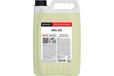 Pro-Brite: Альфа-20 5л для уборки после стройки и ремонта
