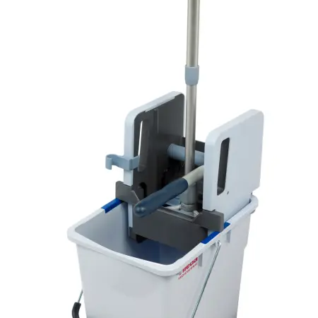 Vileda: КомбиСпид Ведро 25л с вертикальным отжимом на колесах