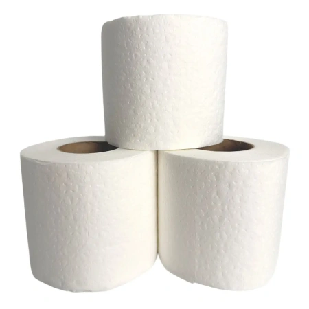 Бумага туалетная: 2сл 22м целлюлоза цвет белый Виклин /пач.=4 шт.