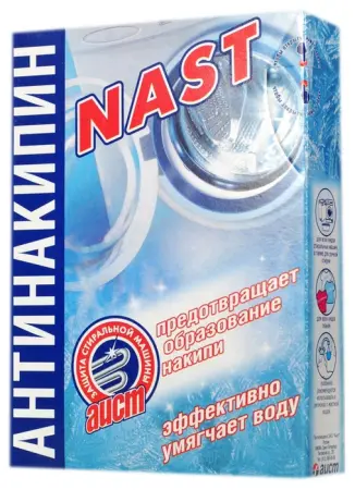 Чистящее средство: Антинакипин NAST Аист 500г для стиральных машин
