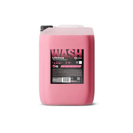 Grass: Бесконтактный шампунь Grass Ultima Wash 24кг для всех типов моек.