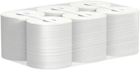 VEIRO: Полотенца бумажные ЦВ 2сл 172м Basic (ультрапрочные) макулатура цвет натуральный