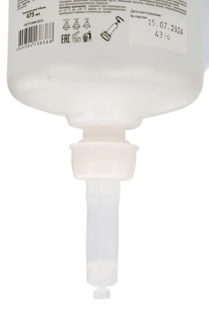 Кеман: Мыло-гель для душа 475мл для тела и волос бесцветное с отдушкой флакон S2