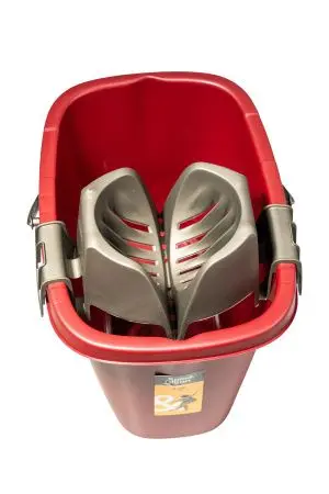 Хозяйственный инвентарь: Ведро с отжимом 13л пластик МОП прямоугольное