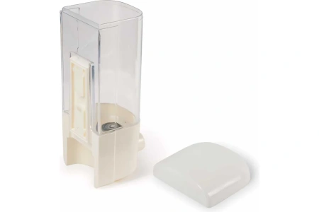 Диспенсеры: для жидкого мыла 500мл ЛАЙМА EASY_1 наливной ABS-пластик белый