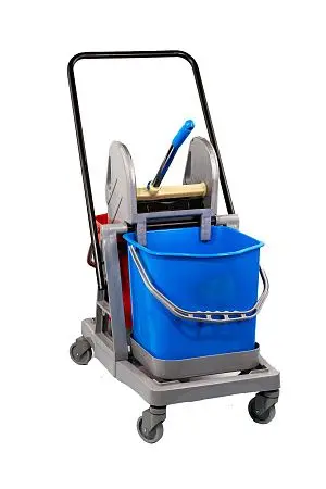 Фото №5 - Вик: Тележка 2х20л пластик с отжимом MRY