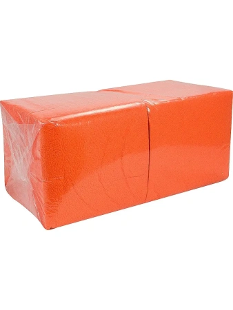 Бумажные салфетки: столовые 1сл 300листов 24х24 Big Pack ROSHY оранжевые