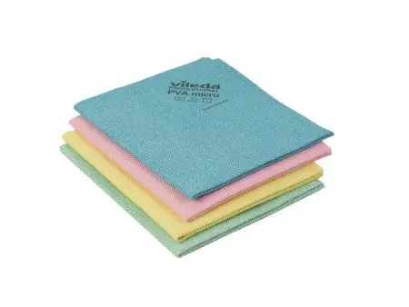 Vileda: Салфетка ПВА Микро 35х38см зелёная