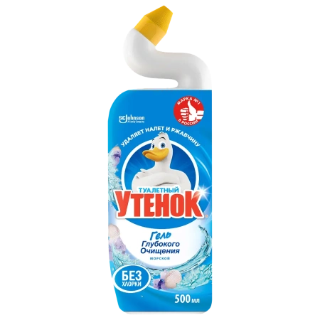 Чистящее средство: УТЕНОК 500мл гель 5в1 МОРСКОЙ