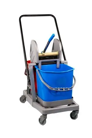 Вик: Тележка 2х20л пластик с отжимом MRY